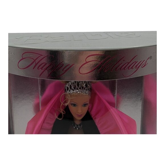 1998 Vintage RARE (Box Error) Mattel Happy Holidays Special Edition Barbie NRFB - Picture 4 of 14